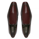 SAPATO MOCASSIM MASCULINO SOCIAL EM COURO MARROM - CAFE