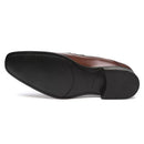 Sapato Mocassim Masculino Social Em Couro Marrom - CAFE