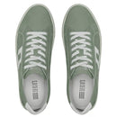 TÊNIS MASCULINO CASUAL EM COURO VERDE COM CONFORTO